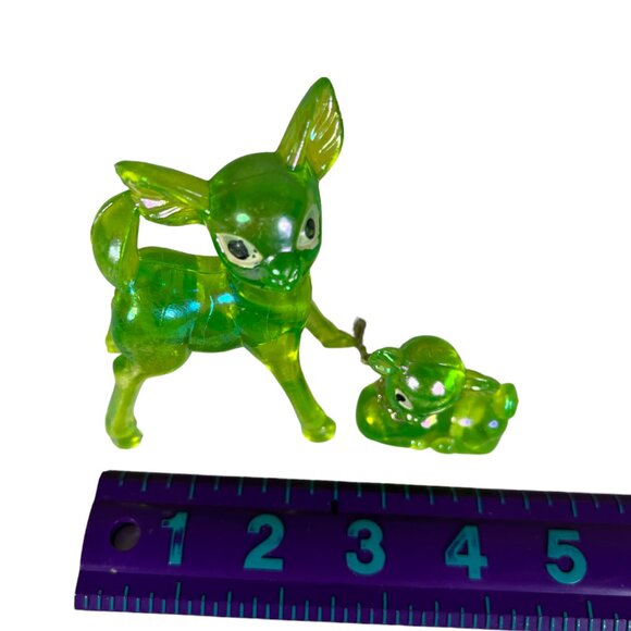 Vintage Lucite Mama Deer with Doe - Picture 2 of 4